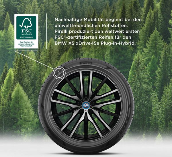 FSC-zertifizierten Reifen